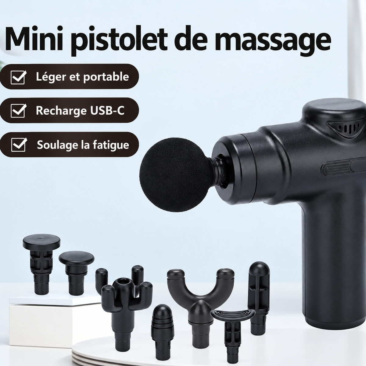 Pistolet de massage