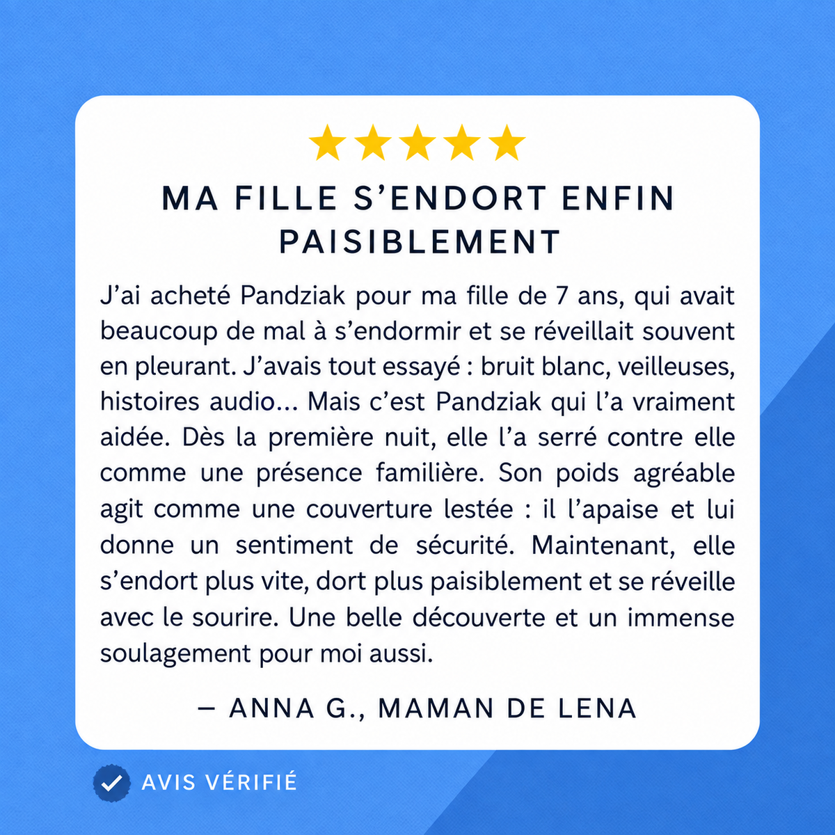 KineHug — La peluche lestée câline