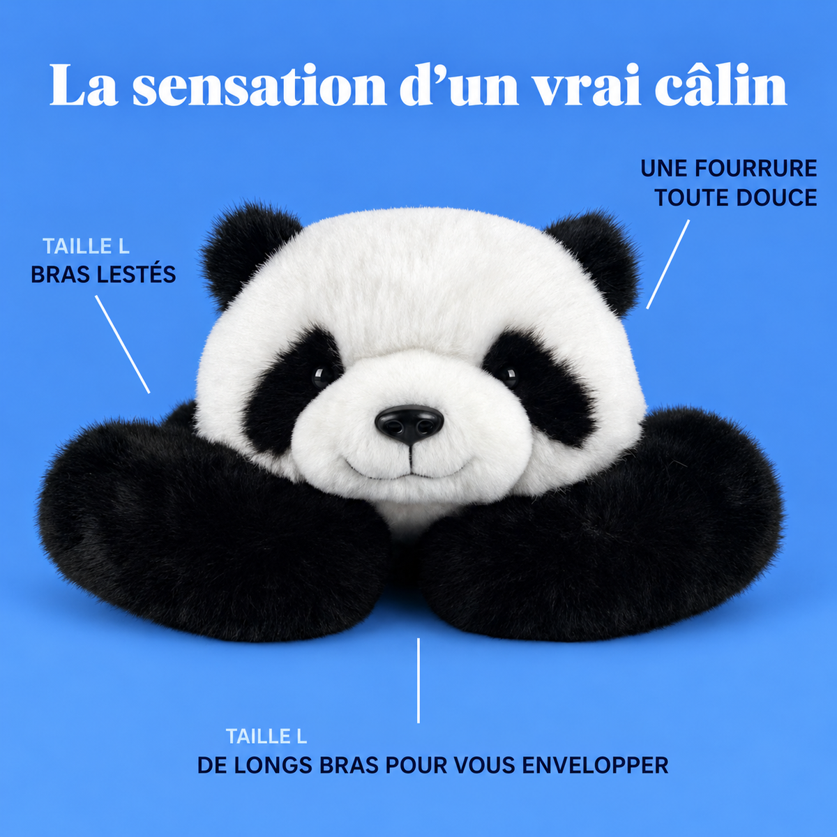 KineHug — La peluche lestée câline