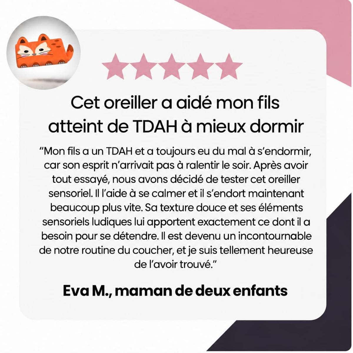 Oreiller Apaisant pour Enfants