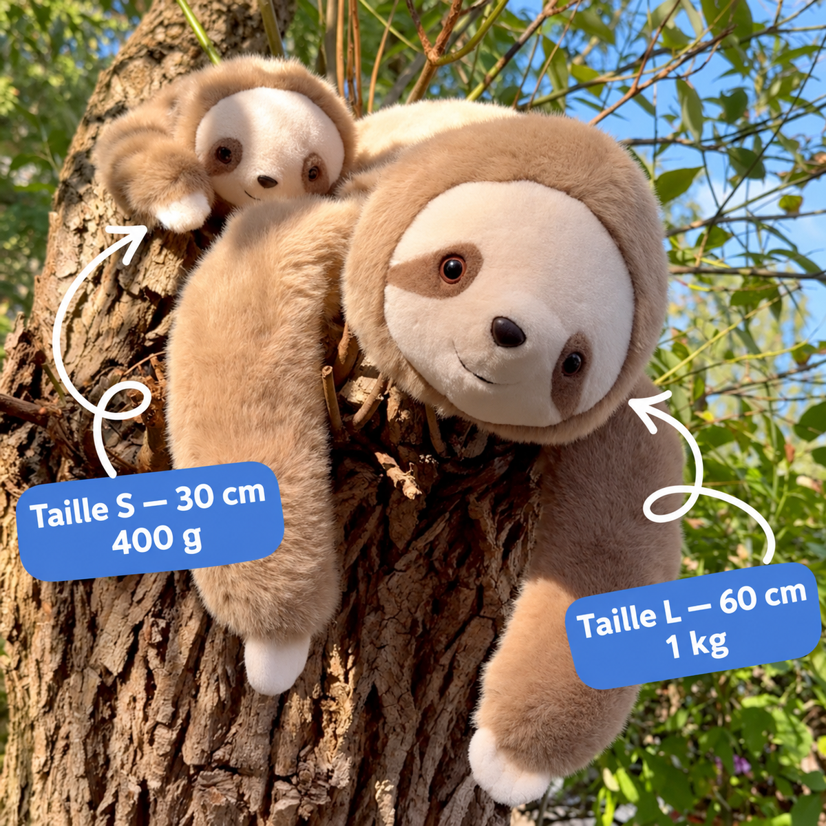 KineHug — La peluche lestée câline