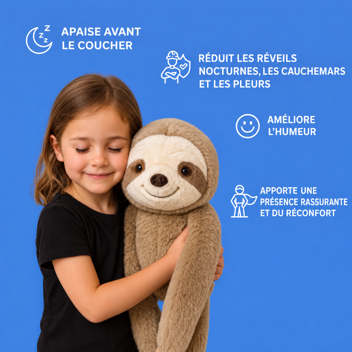 KineHug — La peluche lestée câline