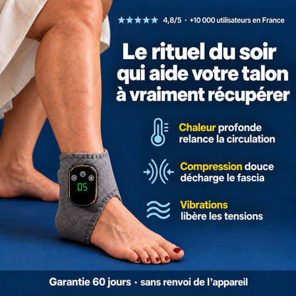 KinePulse™ Le rituel du soir pour aider votre talon à vraiment récupérer
