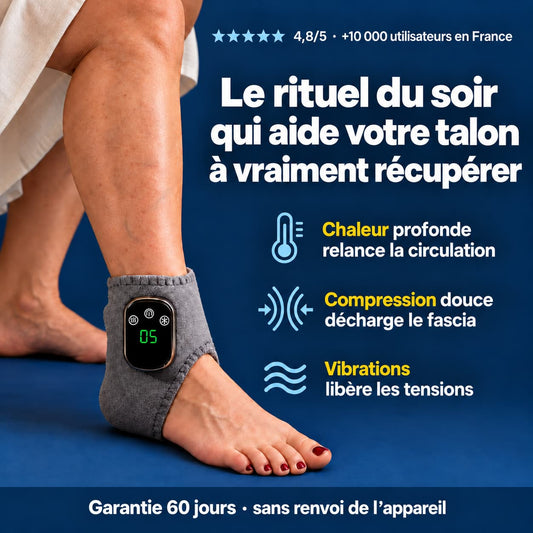 KinePulse™ Le rituel du soir pour aider votre talon à vraiment récupérer