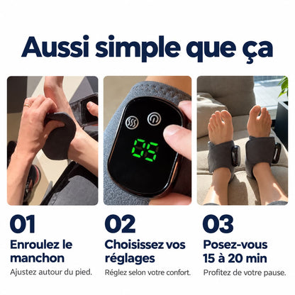 KinePulse™ Le rituel du soir pour aider votre talon à vraiment récupérer