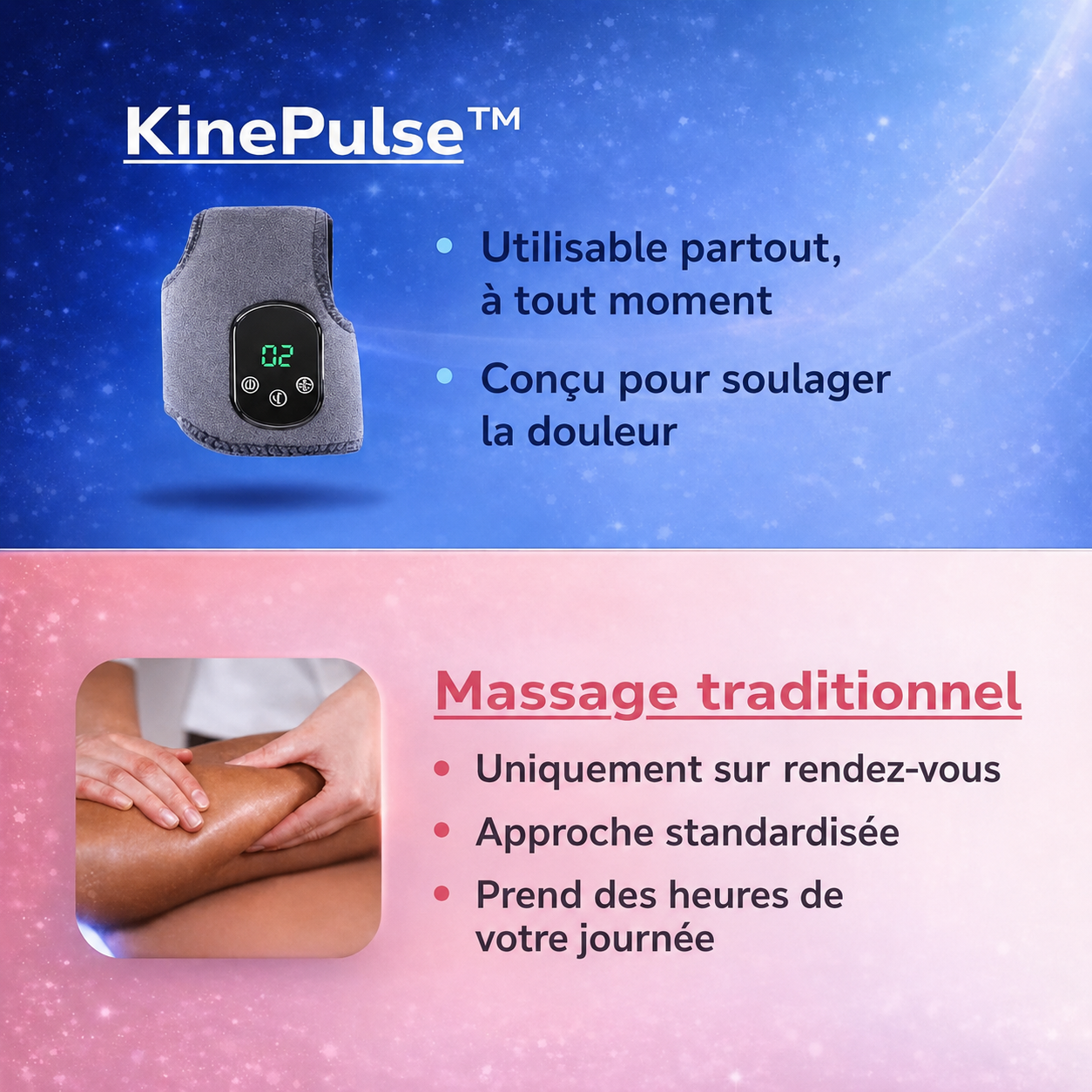 KinePulse 3-en-1