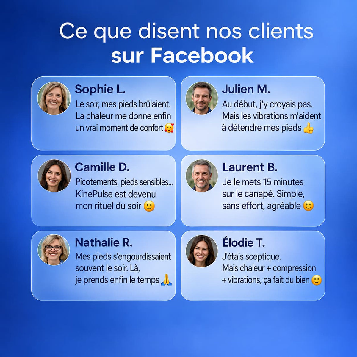 KinePulse™ 3-en-1 pour aider à soulager les douleurs neuropathiques