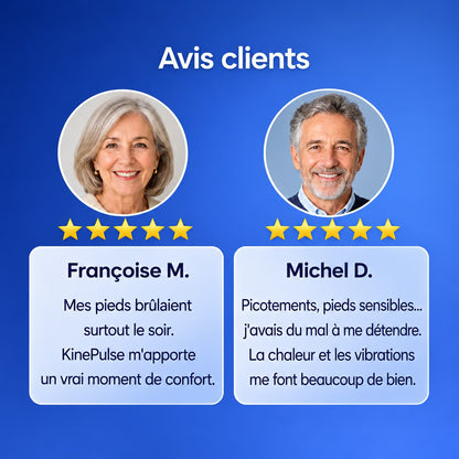 KinePulse™ 3-en-1 pour aider à soulager les douleurs neuropathiques