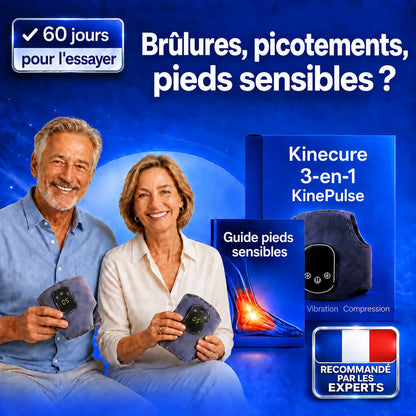 KinePulse™ 3-en-1 pour aider à soulager les douleurs neuropathiques